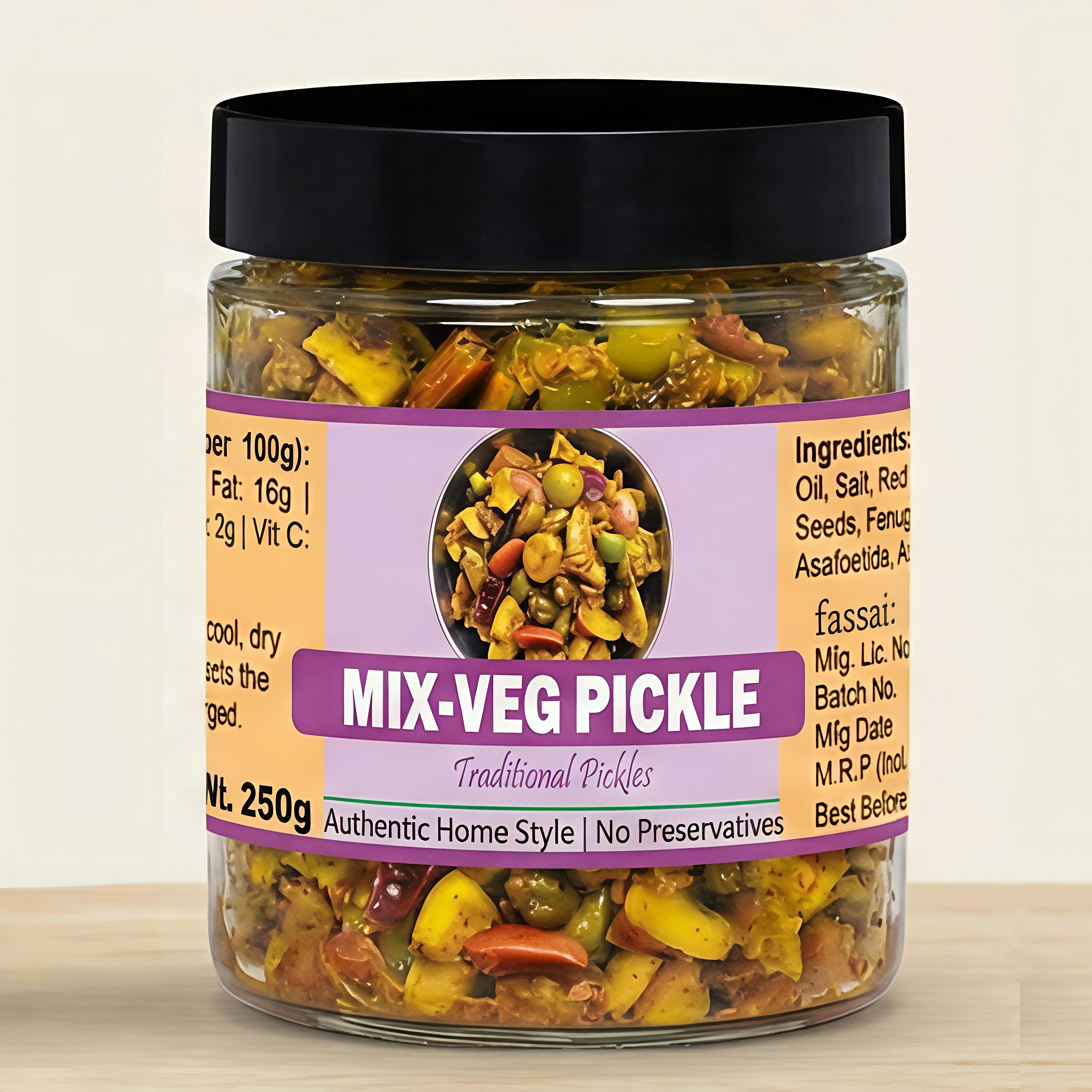 Mix-Veg Pickle | 1 Kg