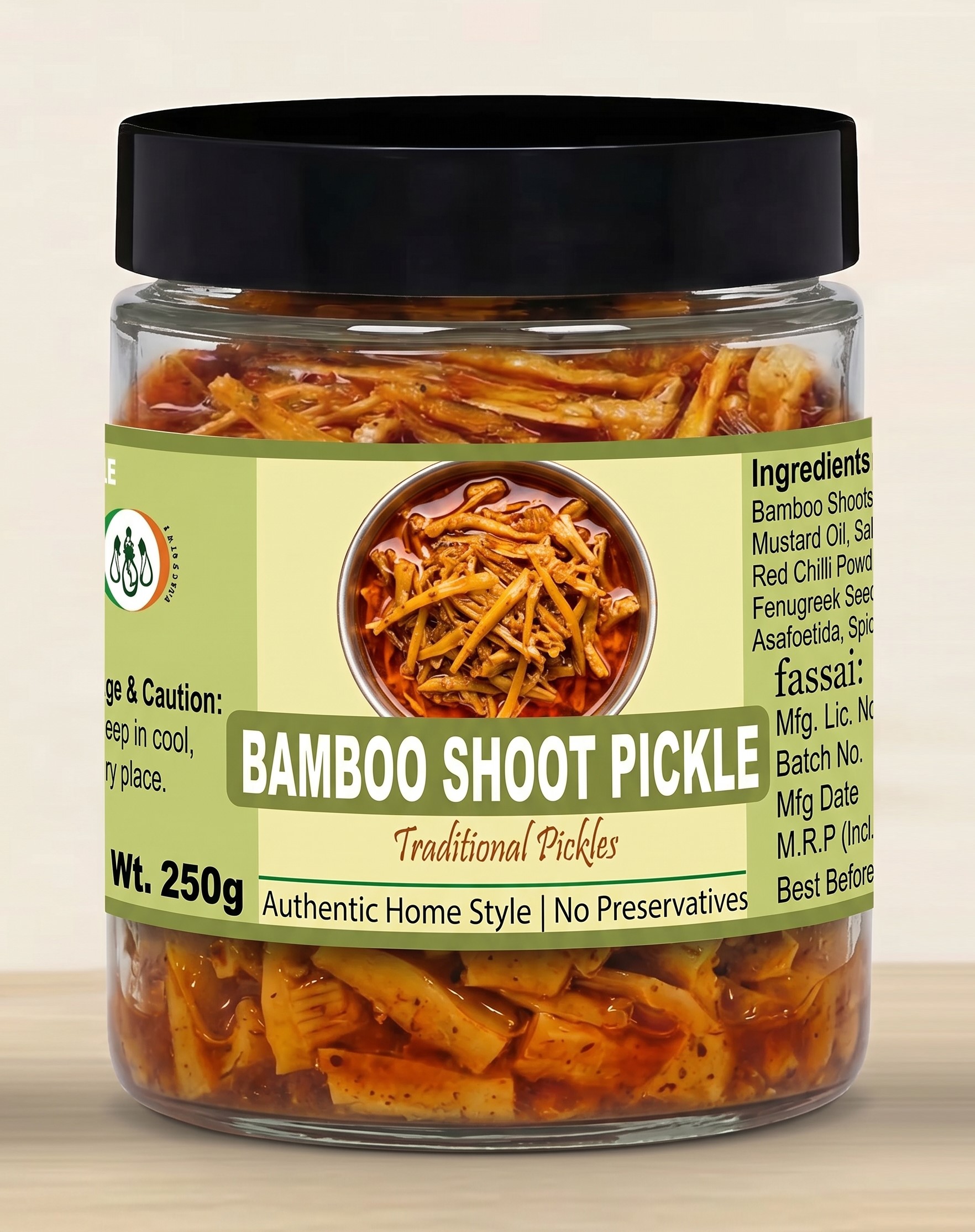 Bamboo Shoot Pickle | 1 Kg